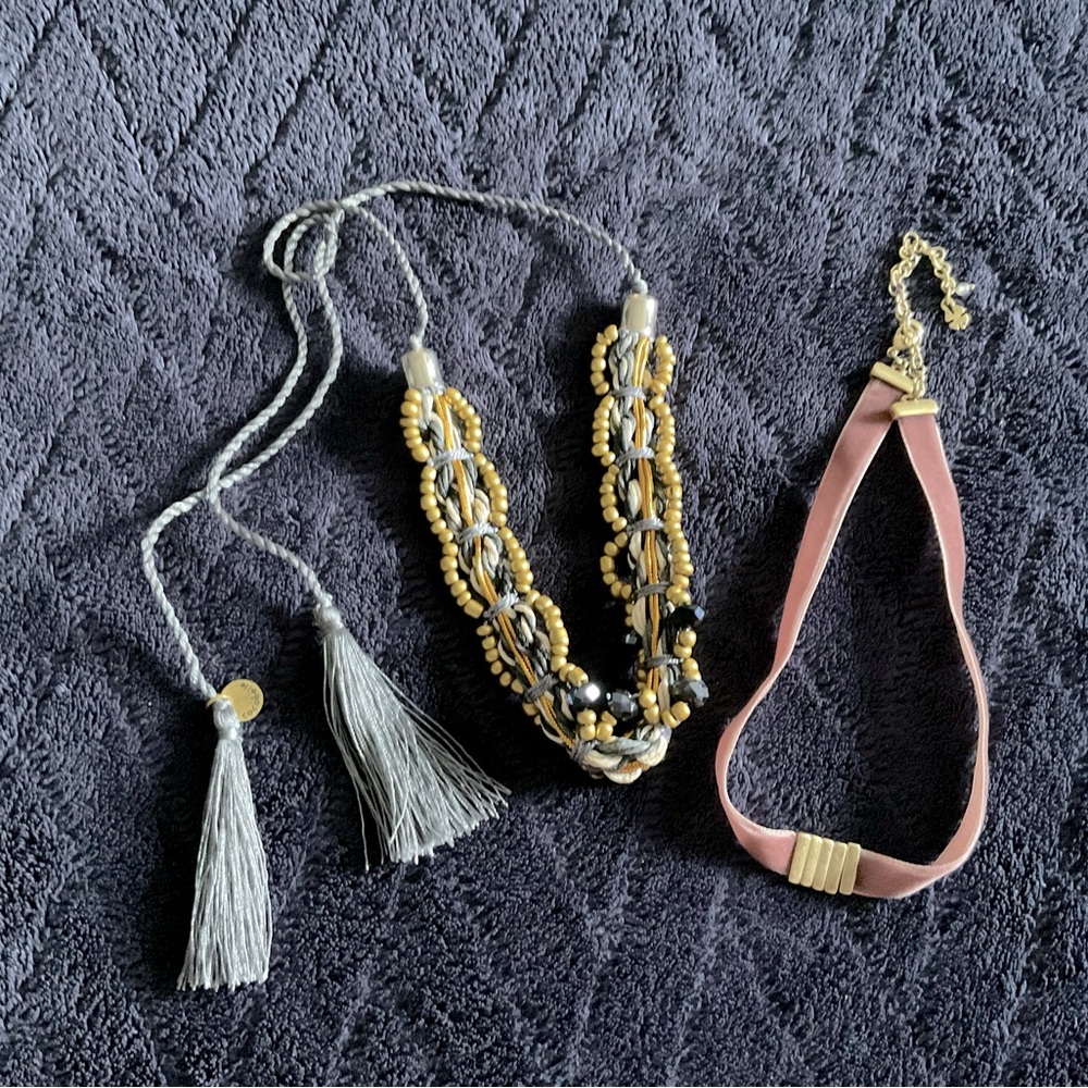 Lucky Brand & Cocobelle necklace choker lot